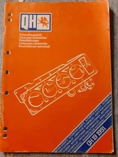 Quinton Hazell QH19 Catalogue AUTOMOTIVE GASKETS 1991  Fair condition 