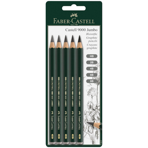 Faber castell 9000 - 9000, jumbo