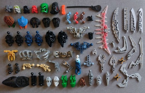Lego bionicle mixed - mixed, parts