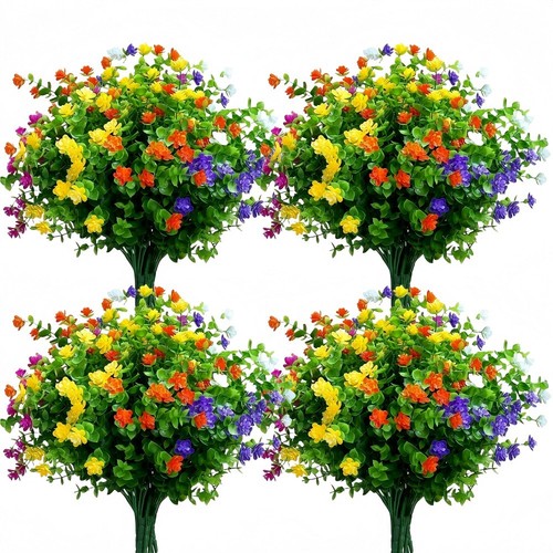 10bundles artificial flowers - 10bundles,