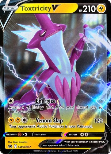Toxtricity swsh017 holo - toxtricity, v
