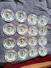 Joblot 16 Masons Regency Plates, 8 Dinner And 8 Soup Plates,C4475,