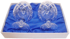 2 Royal Doulton Crystal Brandy