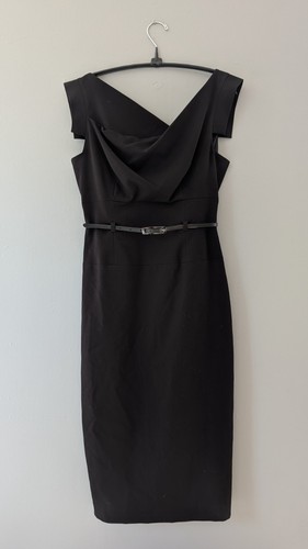 Black halo jackie sheath - o,