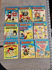 21 x Beano Comic Library - No.1-7, 9-14, 17, 19, 24, 25, 27, 30, 37, 41 Vintage