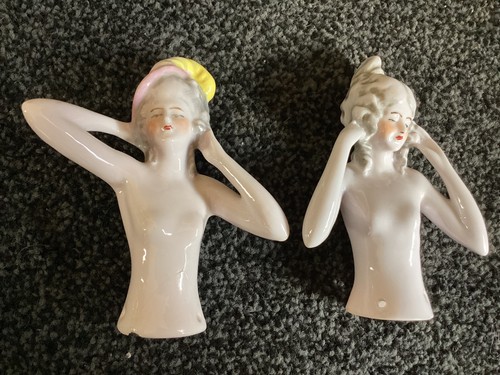 Vintage porcelain pin cushion