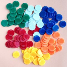 20 Round Plastic Counters