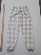 Ladies Pj Bottoms Primark Size S Cuffed Grey Mix 30154