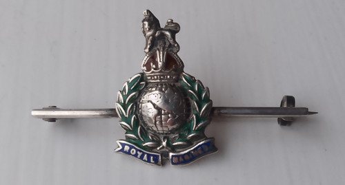 Vintage silver enamelled - vintage,