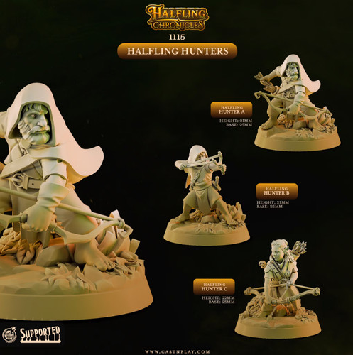 Halfling hunters rangers - halfling, |