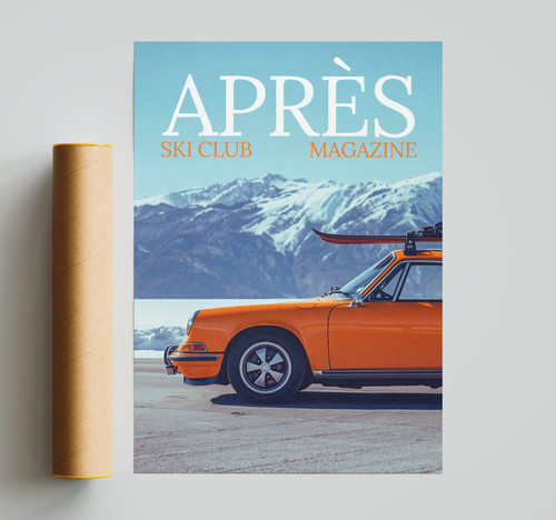 Ski poster apres - poster,, club