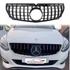 For Mercedes B-Class W246 B180 B200 Front GT Grill B250 Bumper Grille 2011-2014