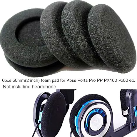 6pcs replacement foam - pairs),