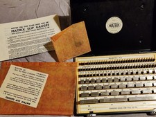 Matrix Metric Slip Gauge Block