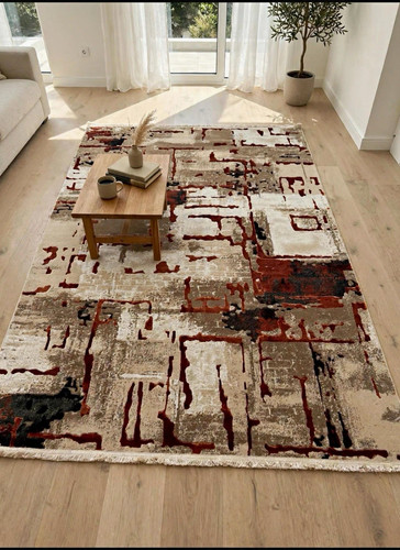 Modern abstract area rug - abstract,