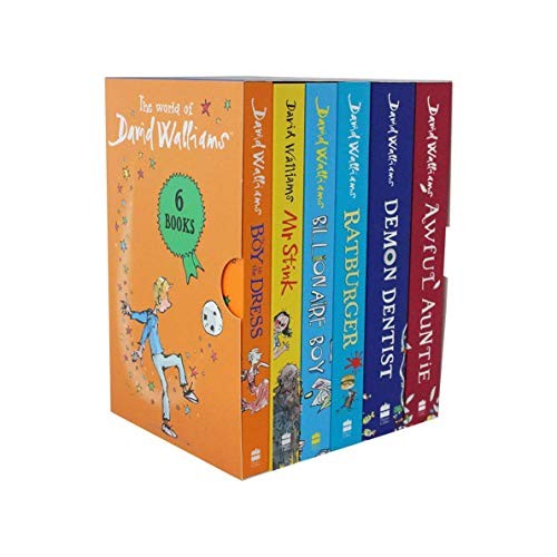 David walliams book slipcase - walliams,