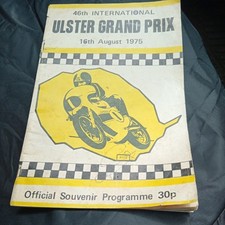 Ulster Grand Prix 1975 Official Souvenir Programme