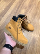 Timberlands Pro Brown Steel