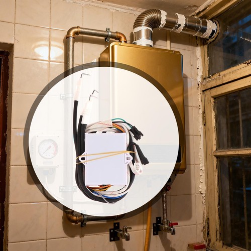 Gas heater pulse igniter - gas,