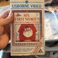 Six First Stories - Illustrated By Stephen Cartwirght, PAL VHS Video Tape (T154)