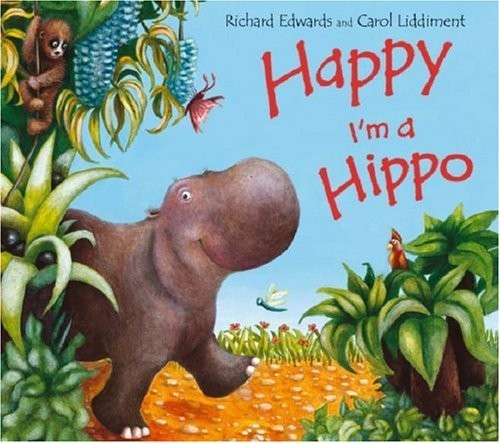 Happy hippo by edwards - a,