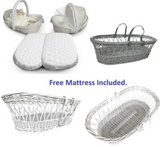 Quality wicker moses - wicker, basket