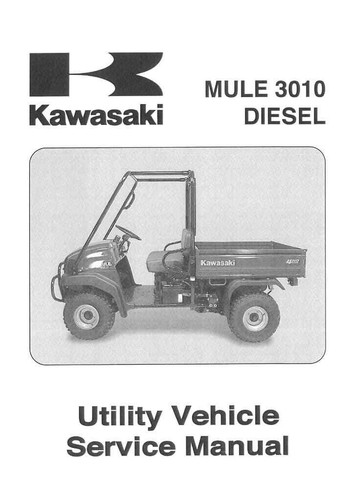 Kawasaki utility vehicle mule - vehicle,