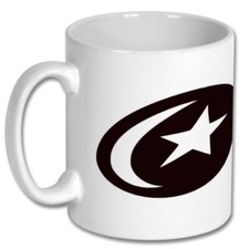 New Saracens Rugby Logo Badge Cup Mug