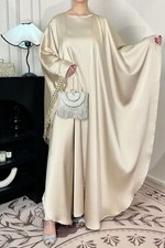 Muslim Women Open Kimono Abaya