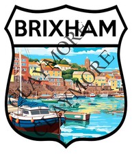 Brixham Devon Coast Sea car