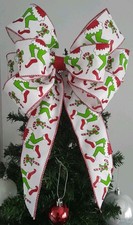 The Grinch Large Bow