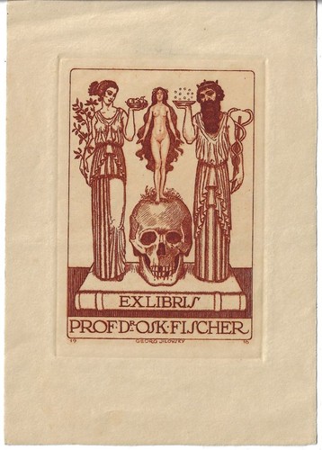 Georg jilovsky exlibris - exlibris, für