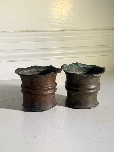 Pair vintage antique - of,