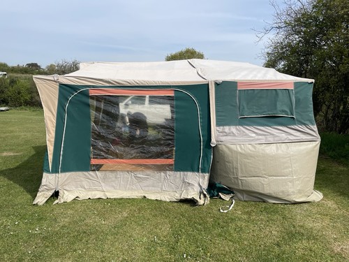 Vintage french trailer tent - french,