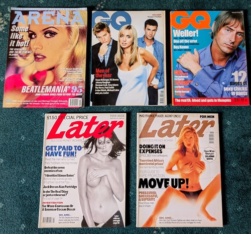 90s magazines issues - x, 5