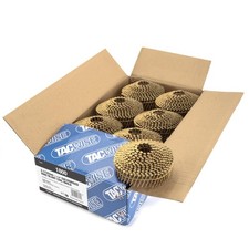 1800 Type 2.1/32 mm Galvanised Conical Top Coil Nails Blunt Point Ring Shank 16°