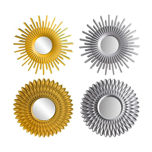 Gold mirror decorative mirrors - gold,