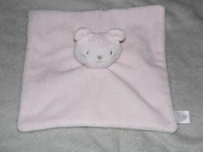Mini Club cat comforter soft toy Boots pink kitten blankie