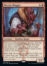 Mezzio Mugger x1 - Commander: Streets of New Capenna - NM-Mint, English - Comman