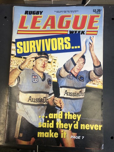 Rugby league magazine - league,