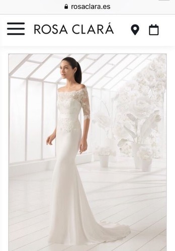 Wedding dress size used - dress,
