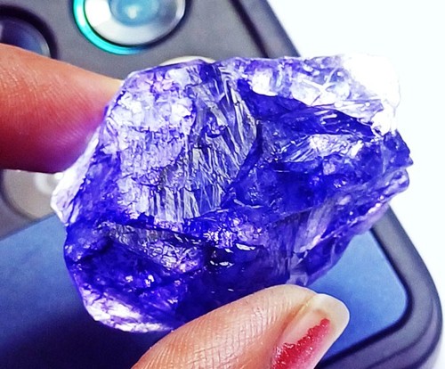 161 natural blue beryl - ct,