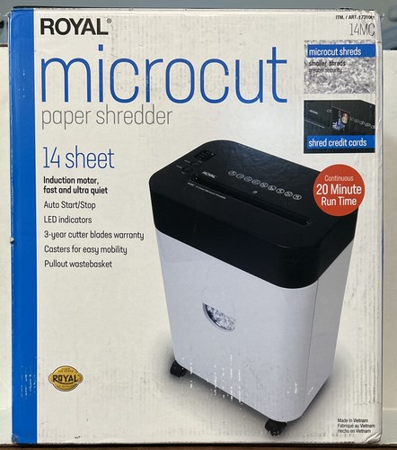 Royal microcut paper - royal, shredder