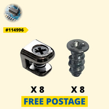 8 x IKEA Bookcase Glass Shelf