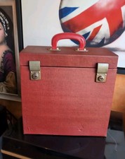 Vintage 78 RPM Shellac Records,storage,Case + Keys  Hold 50 10" Vinyl P118