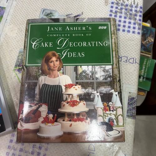 Jane asher book - book, cake