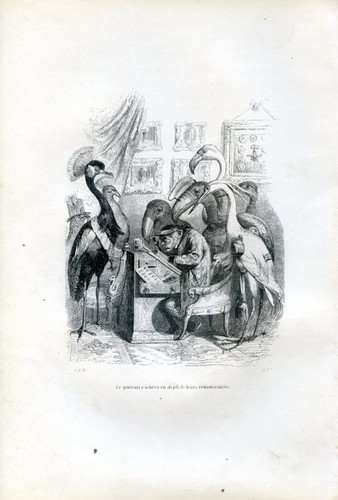 Grandville waders watching a - waders,