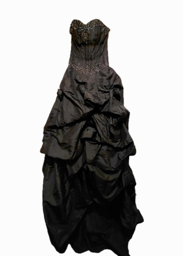 Hilary morgan strapless black - hilary,