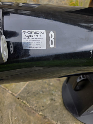 Orion skyquest xt8 dobsonian - orion,