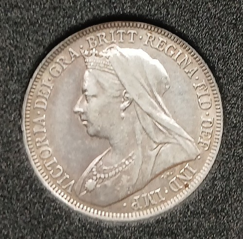 Victorian shilling 1896 925 - 1896.,